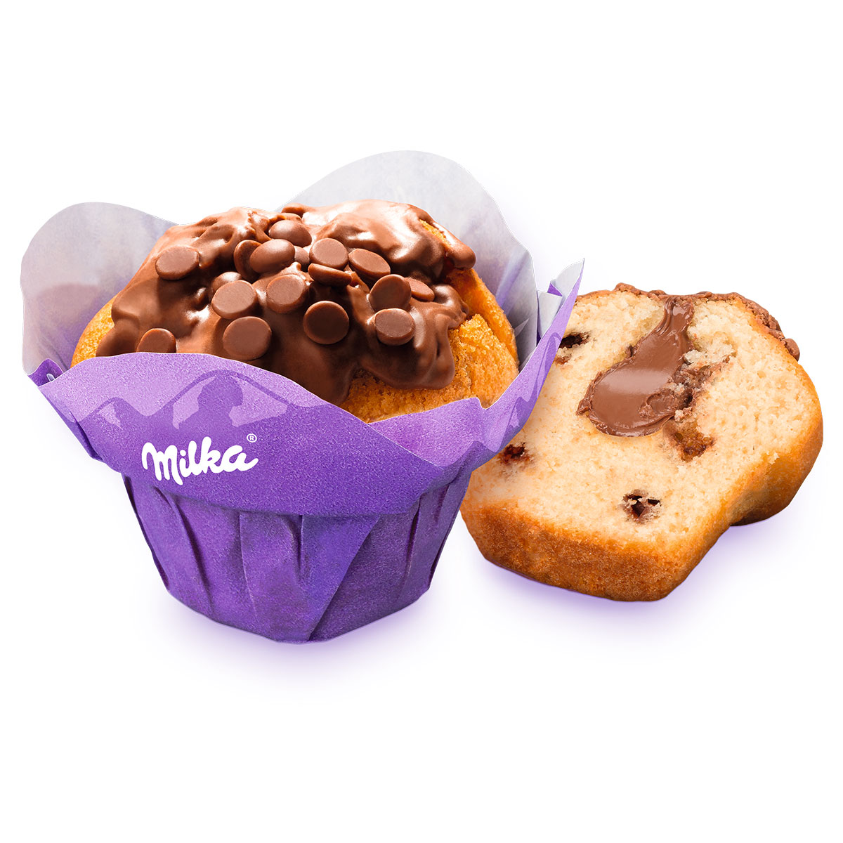 Milka® Muffin gevuld